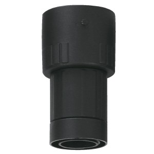 Einhell Verlängerungsschlauch 3 m, 36 mm, aus schwarzem Kunststoff für Staubsauger & Co.