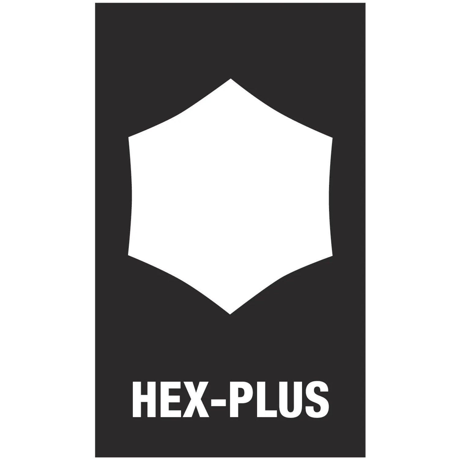 Symbol für Wera HEX-PLUS Profil, passend zum Zyklop Steckschlüsselsatz.