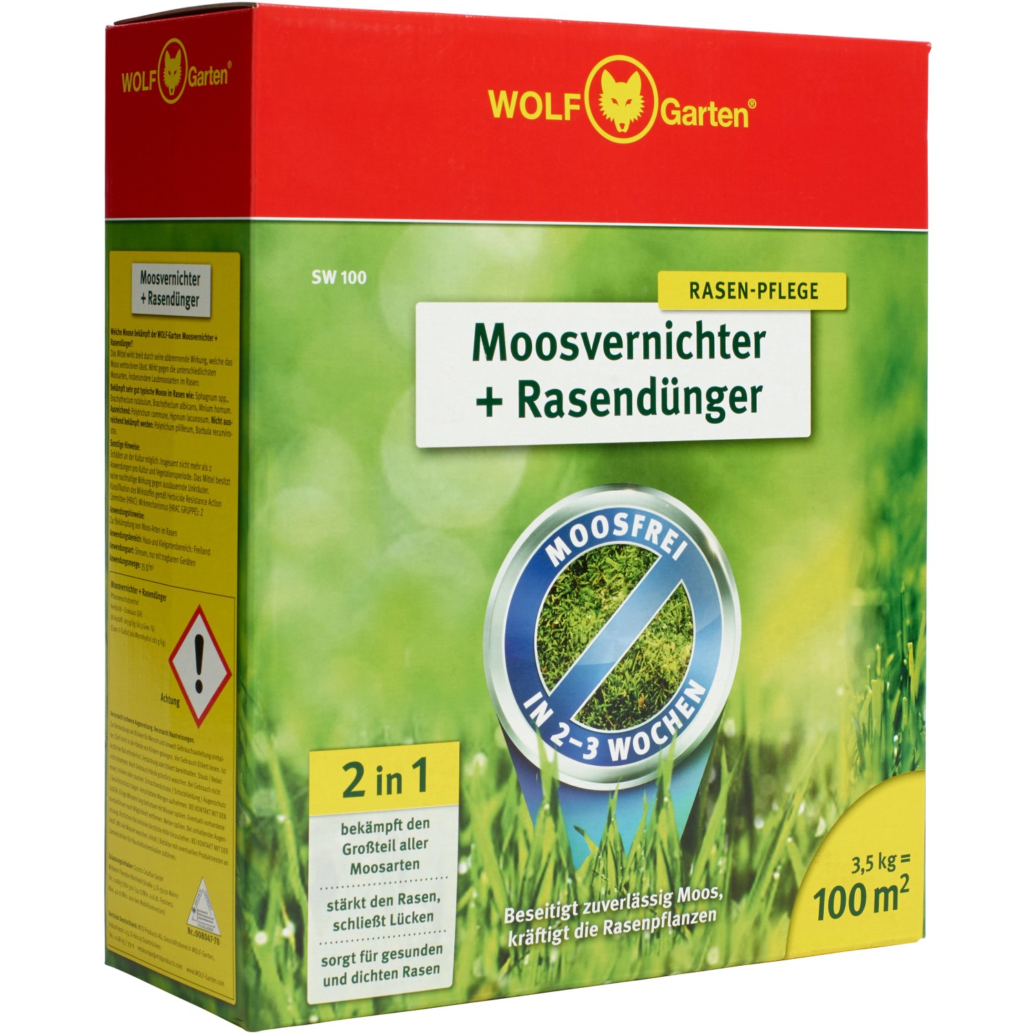 WolfGarten Moosvernichter und Rasendünger 2in1 SW 100 3,5 kg kaufen