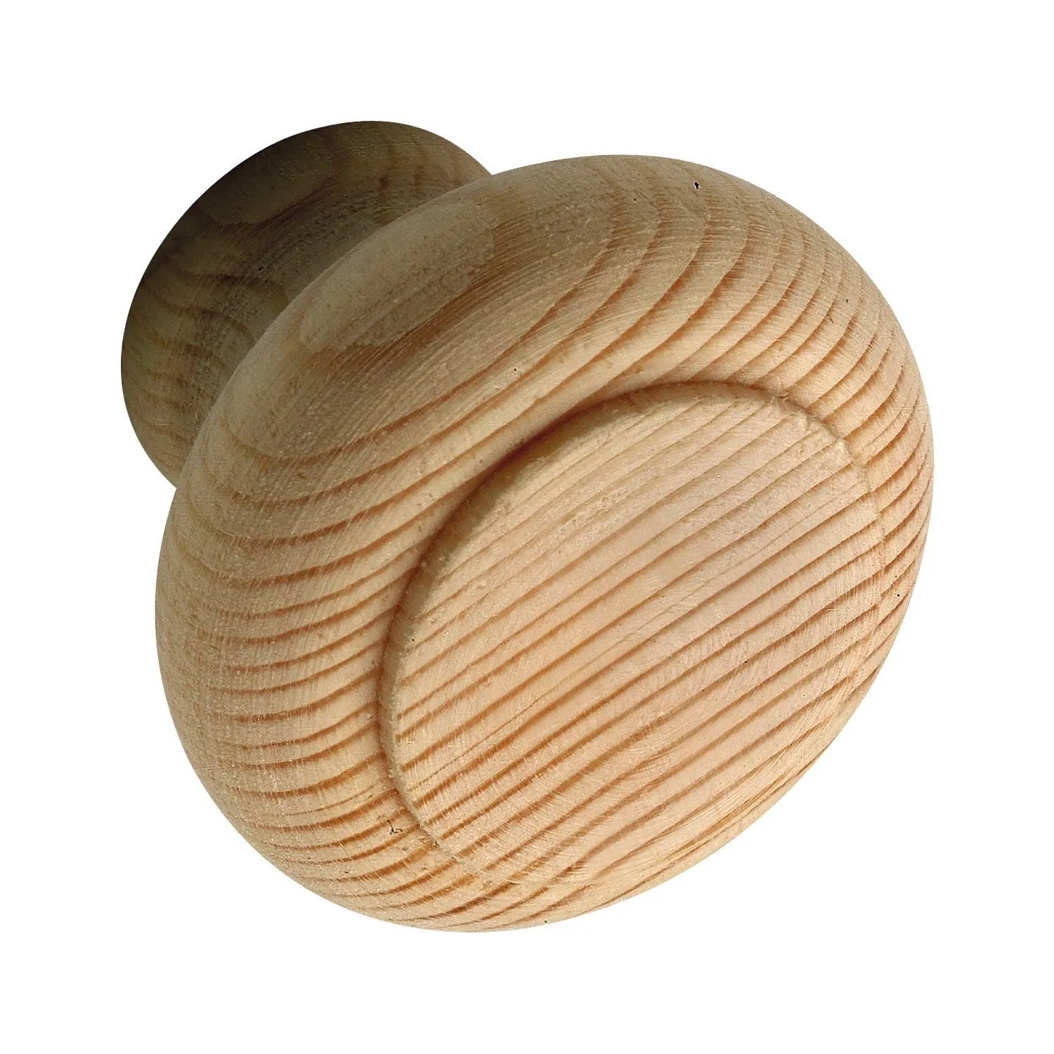 Alles im Griff Möbelknopf Hylas Ø 40 mm Tiefe 25 mm Fichte Roh