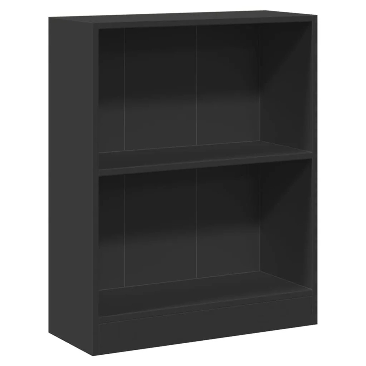 vidaXL Bücherregal Schwarz 60x24x76 cm Holzwerkstoff 800856 günstig online kaufen