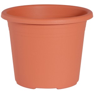 Geli Cylindro Blumentopf, Ø 20cm, Terrakotta, aus Kunststoff.