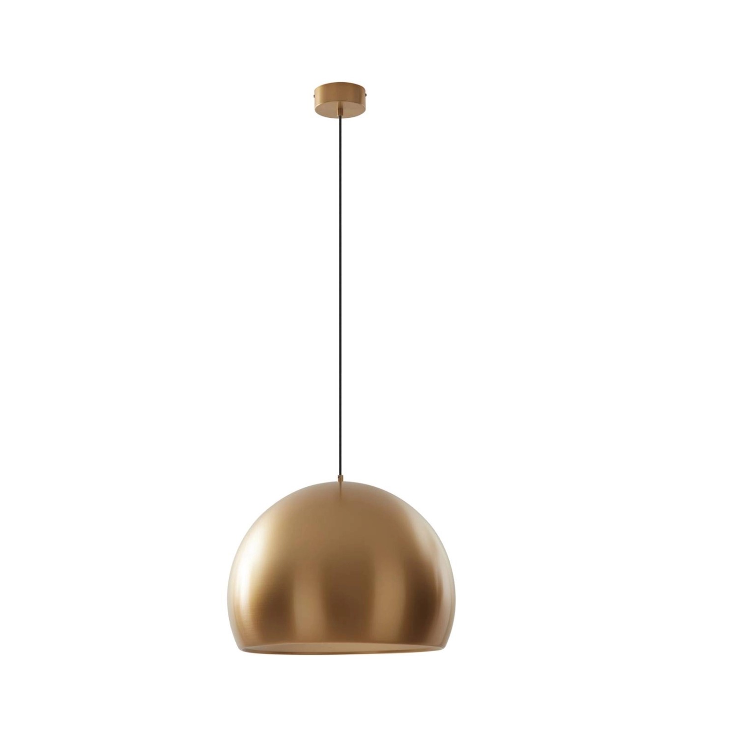 Lucande LED Lythara 10014833 Design Modern in Gold Messing aus Aluminium 1-flammig Wohnzimmerleuchte