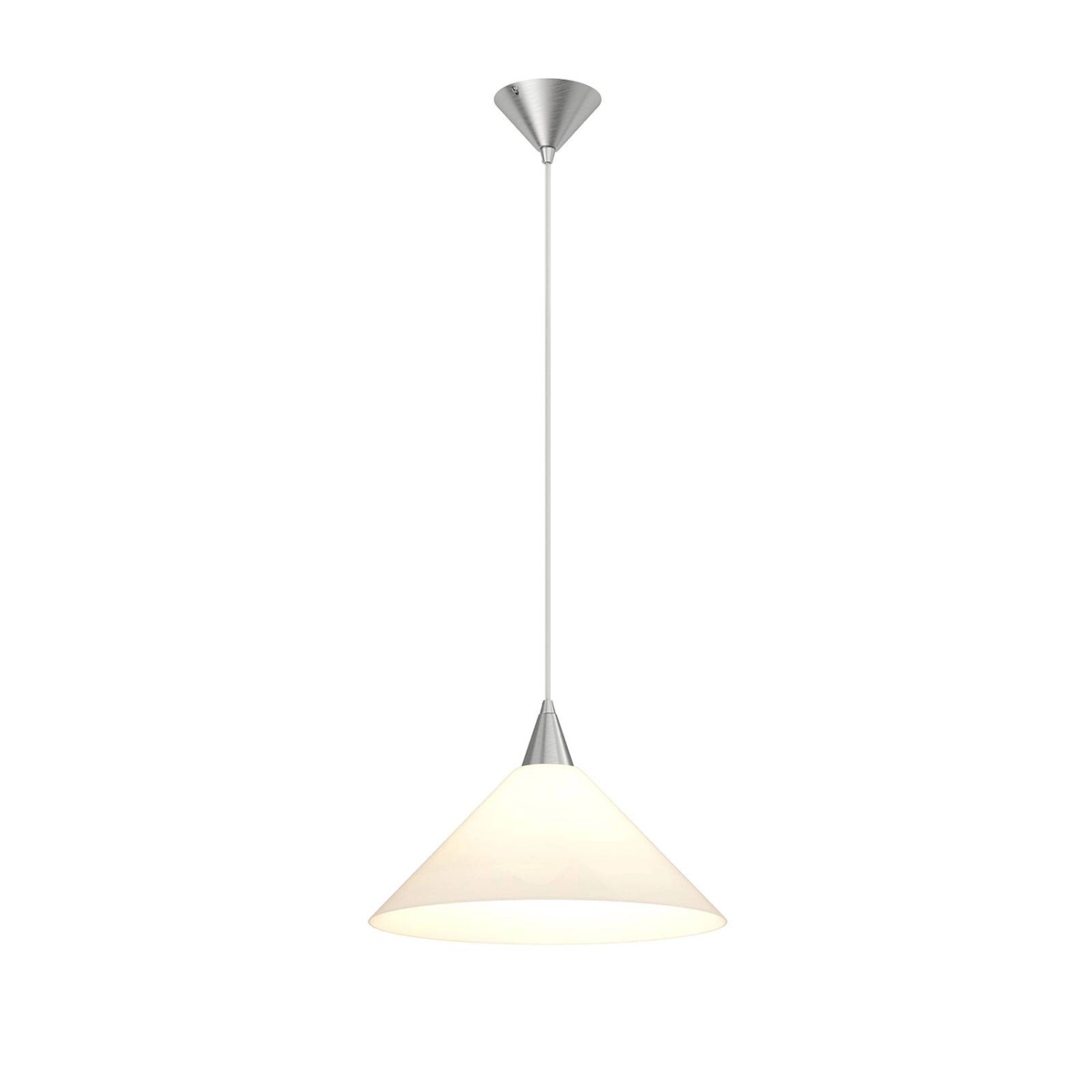 Lindby Pendelleuchte Petra 9621038 Modern in Weiß aus Glas 1-flammig E27 Kü günstig online kaufen