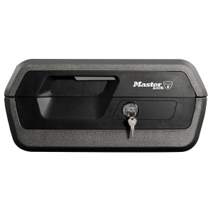 Master Lock Sicherheitskassette, feuer- und wasserbeständig, 10 Liter Fassungsvermögen.