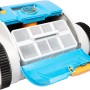 Steinbach Poolrunner Battery Pro Poolroboter mit geöffnetem Filterfach.