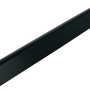 Anthrazitfarbener Dachfirst, 100 cm, für einen sauberen Dachabschluss.