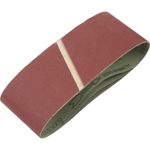 LUX Schleifband Classic, 75x457 mm, K240, für Bandschleifer. Zum Schleifen von Holz und Metall.