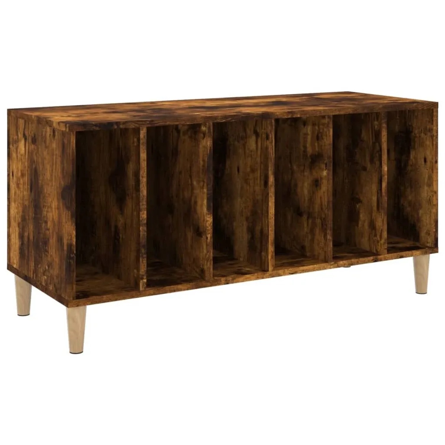 vidaXL Plattenschrank Räuchereiche 100x38x48 cm Holzwerkstoff 831978