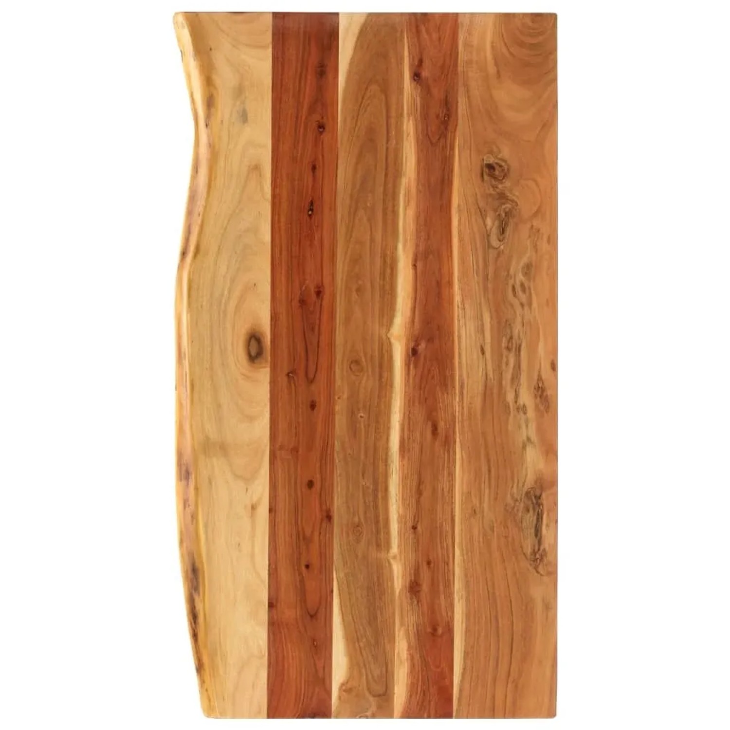 vidaXL Badezimmer-Waschtischplatte Massivholz Akazie 100x52x3,8 cm 286322