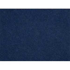 Blauer Andiamo Nadelfilz Teppichboden Milo, 200x400cm, Meterware.