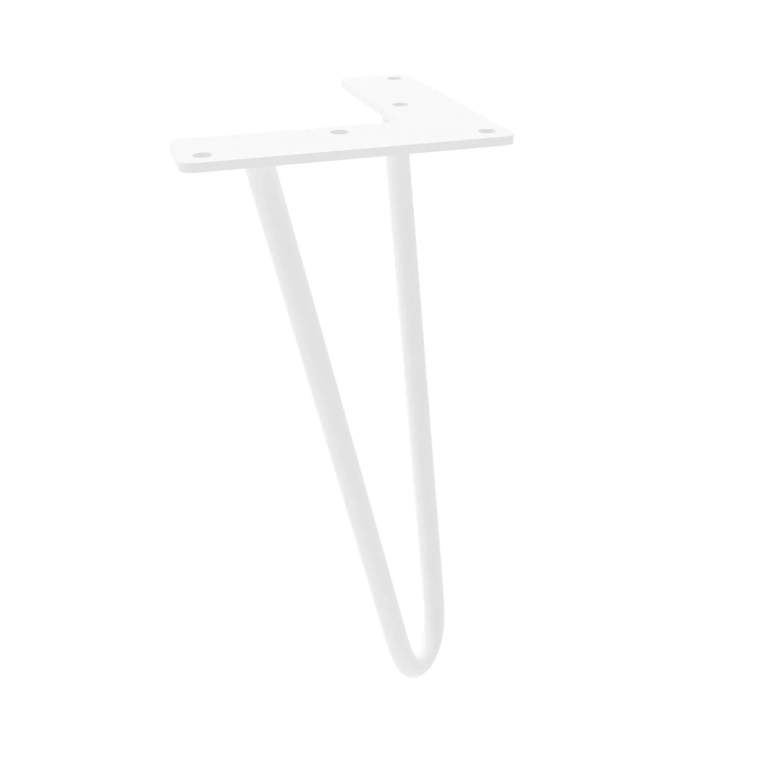 HEVVA Möbelbein NEAPEL 25 cm Hoch 1 Stück Weiß