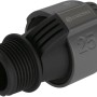 Gardena Verbinder 25 mm x 25 mm mit Außengewinde für Sprinkler-Systeme.