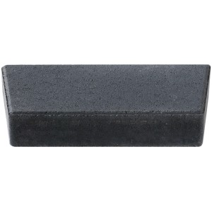 Kann Mähkante Vigneto in Anthrazit, 24x12x4,5 cm, für Rasen- und Beetbegrenzung.