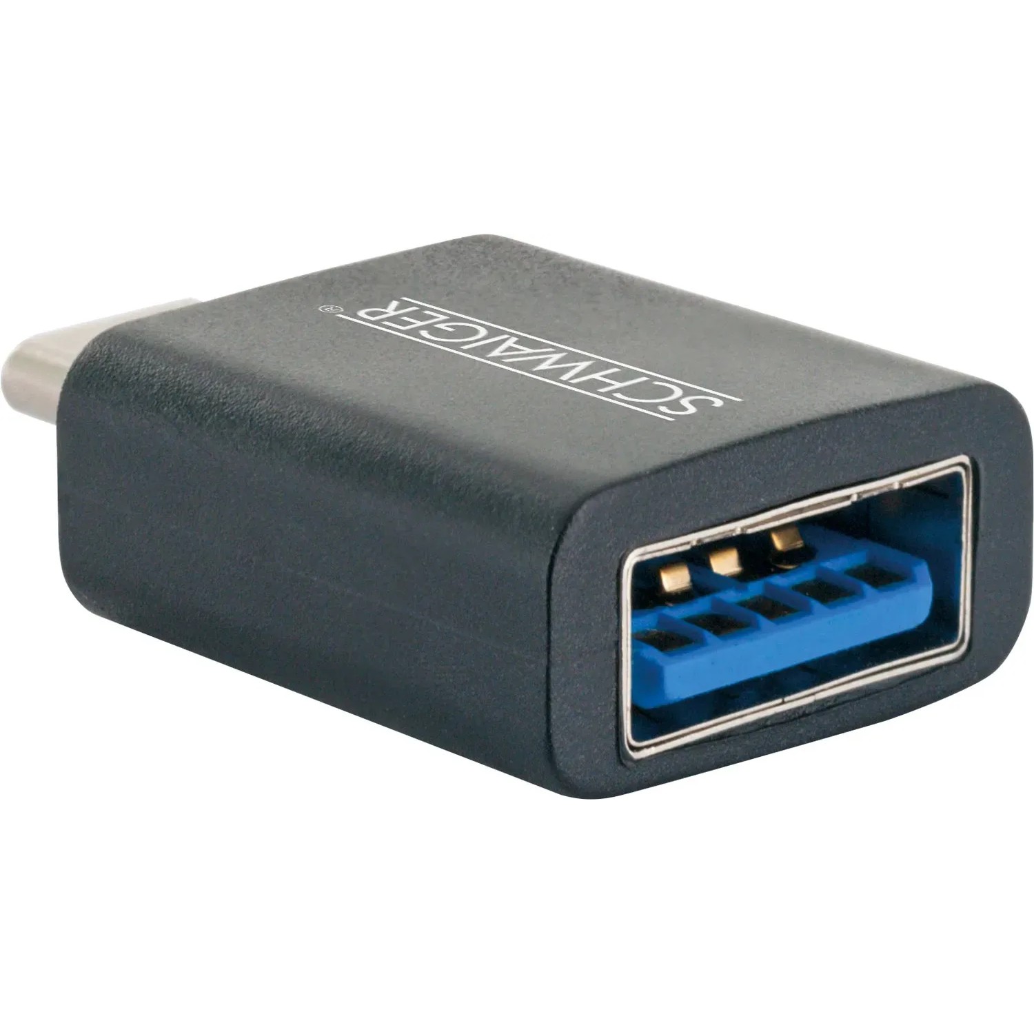 Schwaiger USB 3.1 Adapter, USB-C Stecker auf USB 3.0 Buchse für Computer & Multimedia Zubehör.