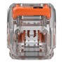 Wago Durchgangsverbinder, transparent, für Drähte von 0,2-4 mm², 10er-Pack.