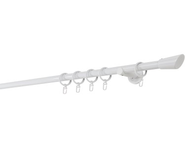 Mydeco Maß-Gardinenstange mit Endstück cm bei cm Weiß x 2 OBI 170 Ø Rag kaufen