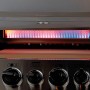 Enders Pizzacover Turbo auf Grill mit Pizzastein und Backburner in Betrieb.