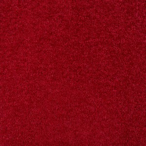 Detailaufnahme: Roter Teppichboden Denver als Meterware, 400 cm breit.