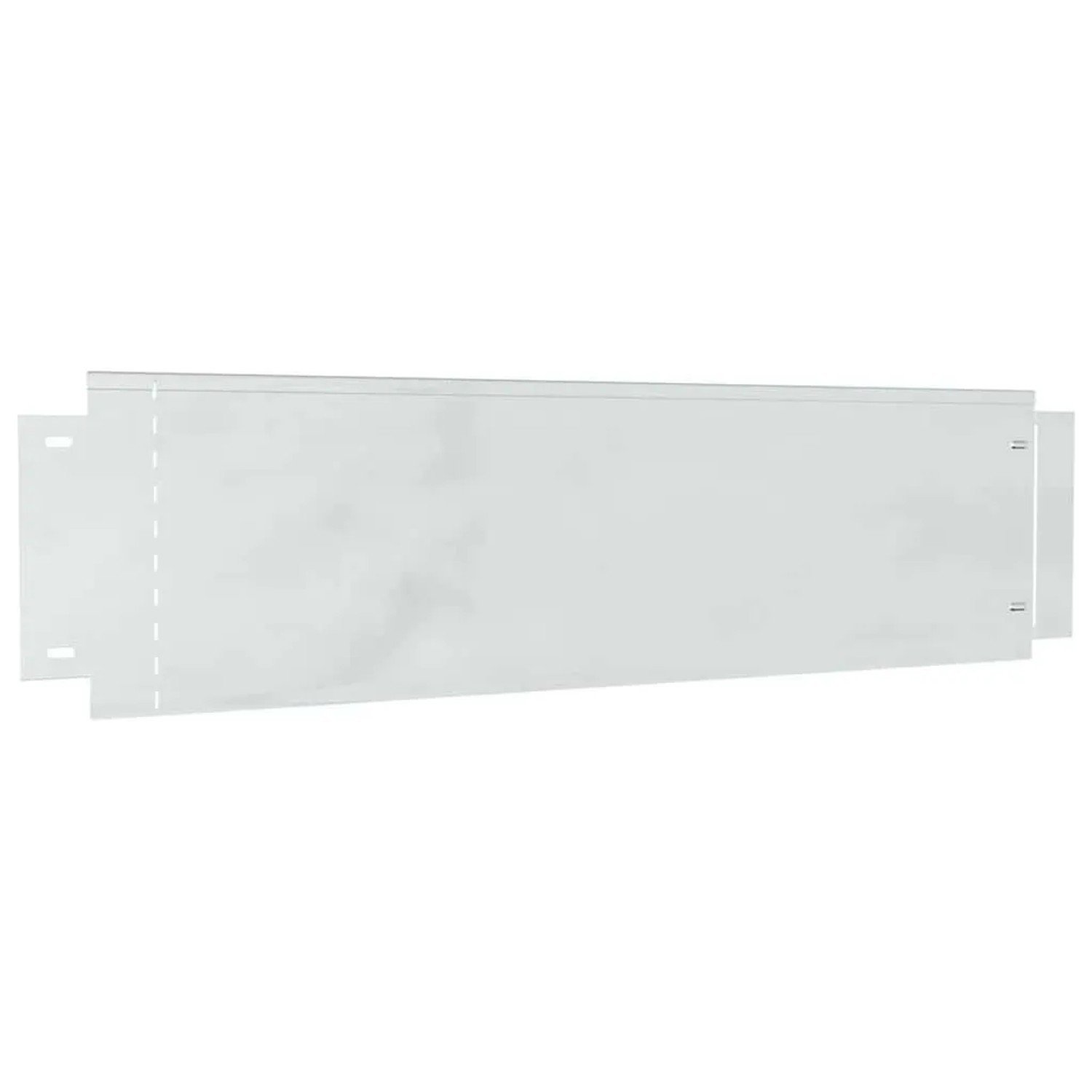 vidaXL Rasenkanten 10 Stk Silber 100 x 25 x 0,07 cm Verzinkter Stahl 42008617