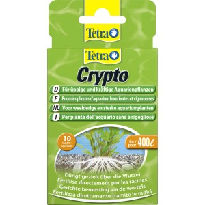 Tetra Crypto Pflanzendünger Tabletten für üppige Wasserpflanzen im Aquarium.
