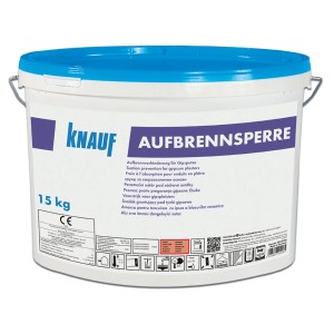 Knauf Aufbrennsperre, 15kg Eimer, gelb pigmentiert, für saugende Untergründe vor Gipsputz.