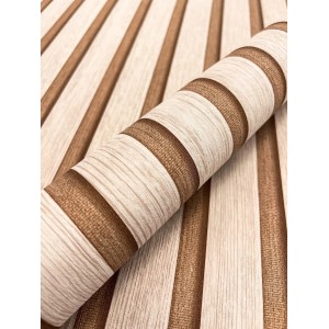 Newroom Vliestapete Berrin Bronze Holzpaneele Modern Strukturiert FSC®