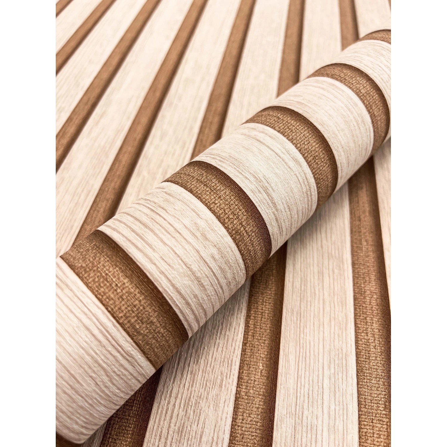 Newroom Vliestapete Berrin Bronze Holzpaneele Modern Strukturiert FSC® günstig online kaufen