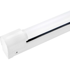 Weiße LED Lichtleiste (18 W) für Innenräume, Detailansicht.