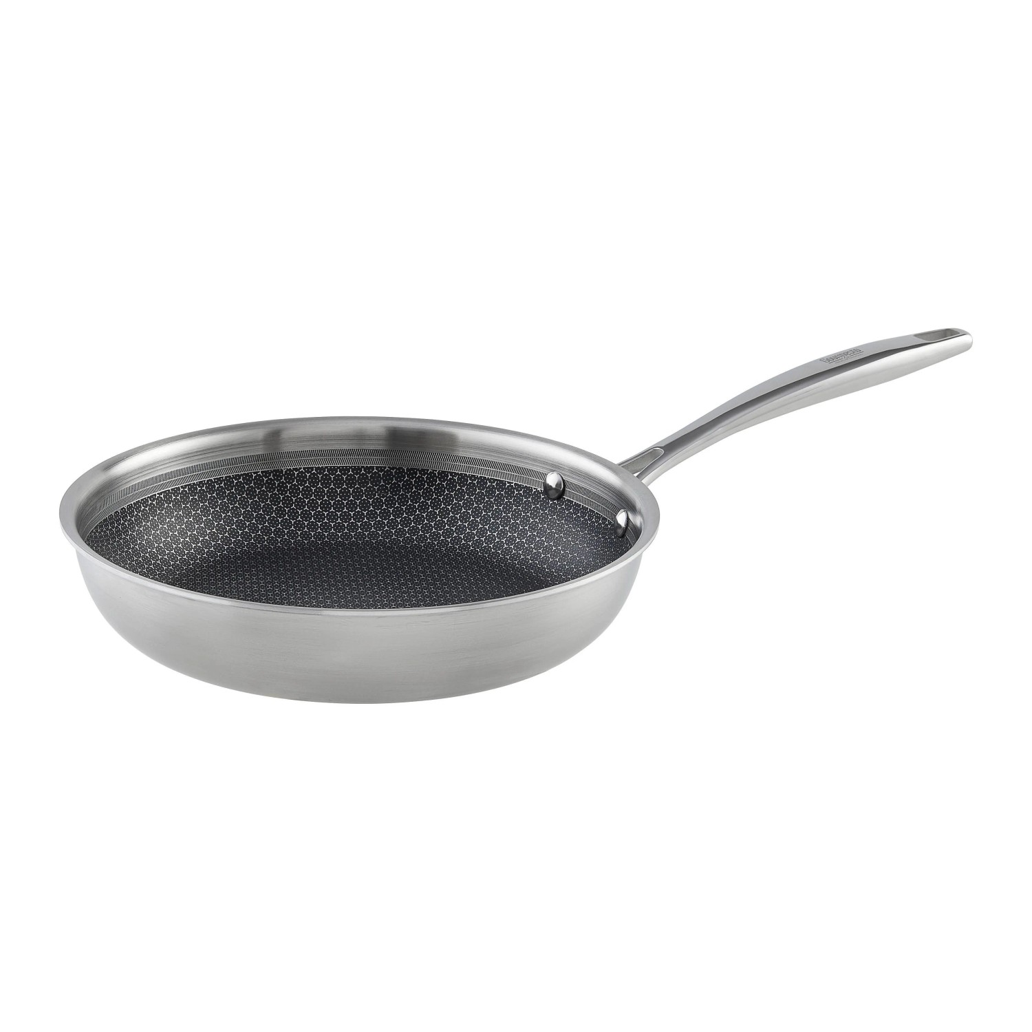 Gourmesto Bratpfanne Silver Line Edelstahlfarben