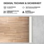 Karat CV Bodenbelag Atlantic Silk Oak, PVC-Boden in Holzoptik, gerollt.