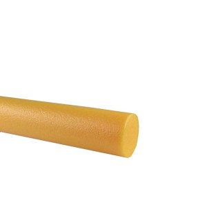Gelbe Nmc Poolnudel aus Polyethylenschaum, 160 cm lang, für Schwimmen & Aqua-Fitness.