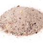 Estrichsand, 0-8 mm, braun, zur Herstellung von Estrich.