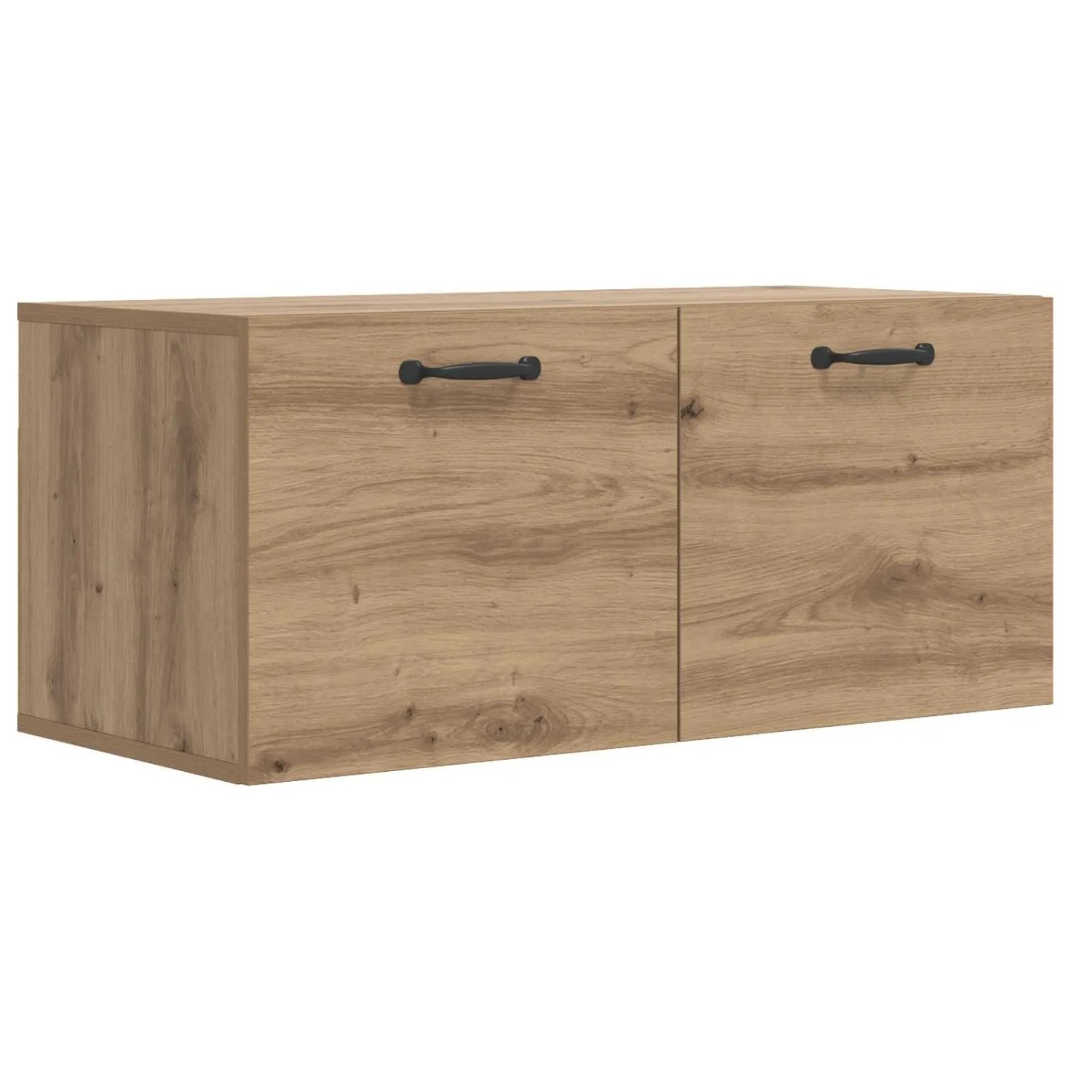 vidaXL Wandschrank Wandhalterung Artisan-Eiche 80 x 36,5 x 35 cm 8009818