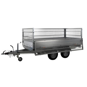 Stema Gitteraufsatz für BASIC SH-30-15 Autoanhänger, 66 cm hoch, 4-teilig.