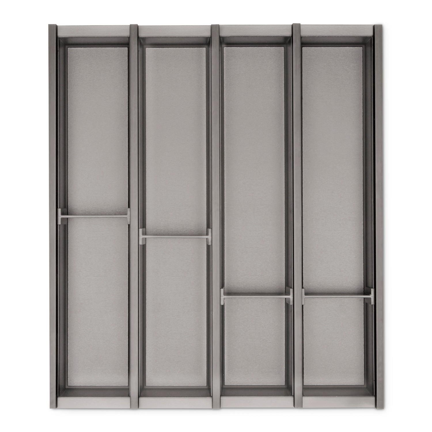 SOTECH Cuisio Besteckeinsatz Höhe 55 mm Transluzent Graphitgrau Für Blum Legrabox 473 mm mit Korpusbreite 500 mm