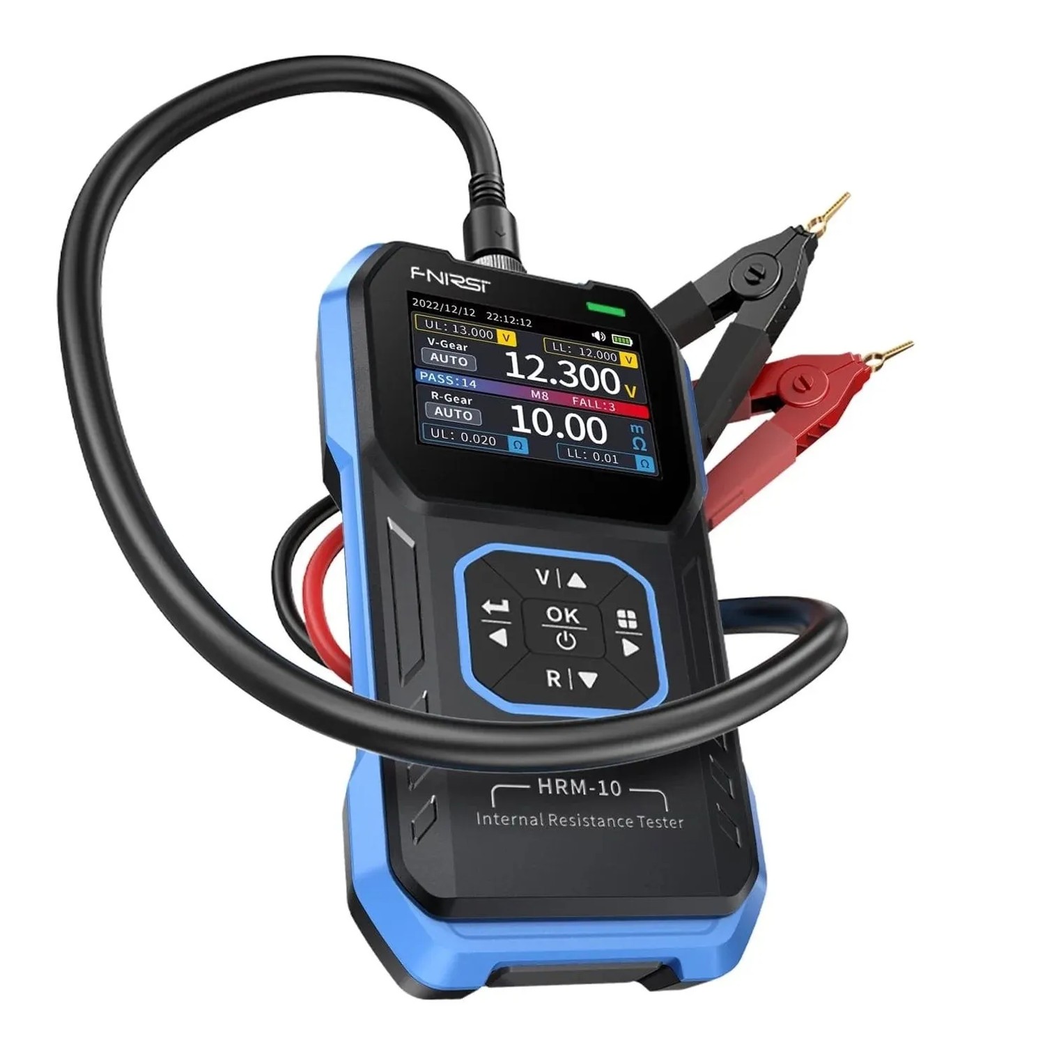 FNIRSI Batterietester HRM-10 für Spannung & Innenwiderstand bis 100 V