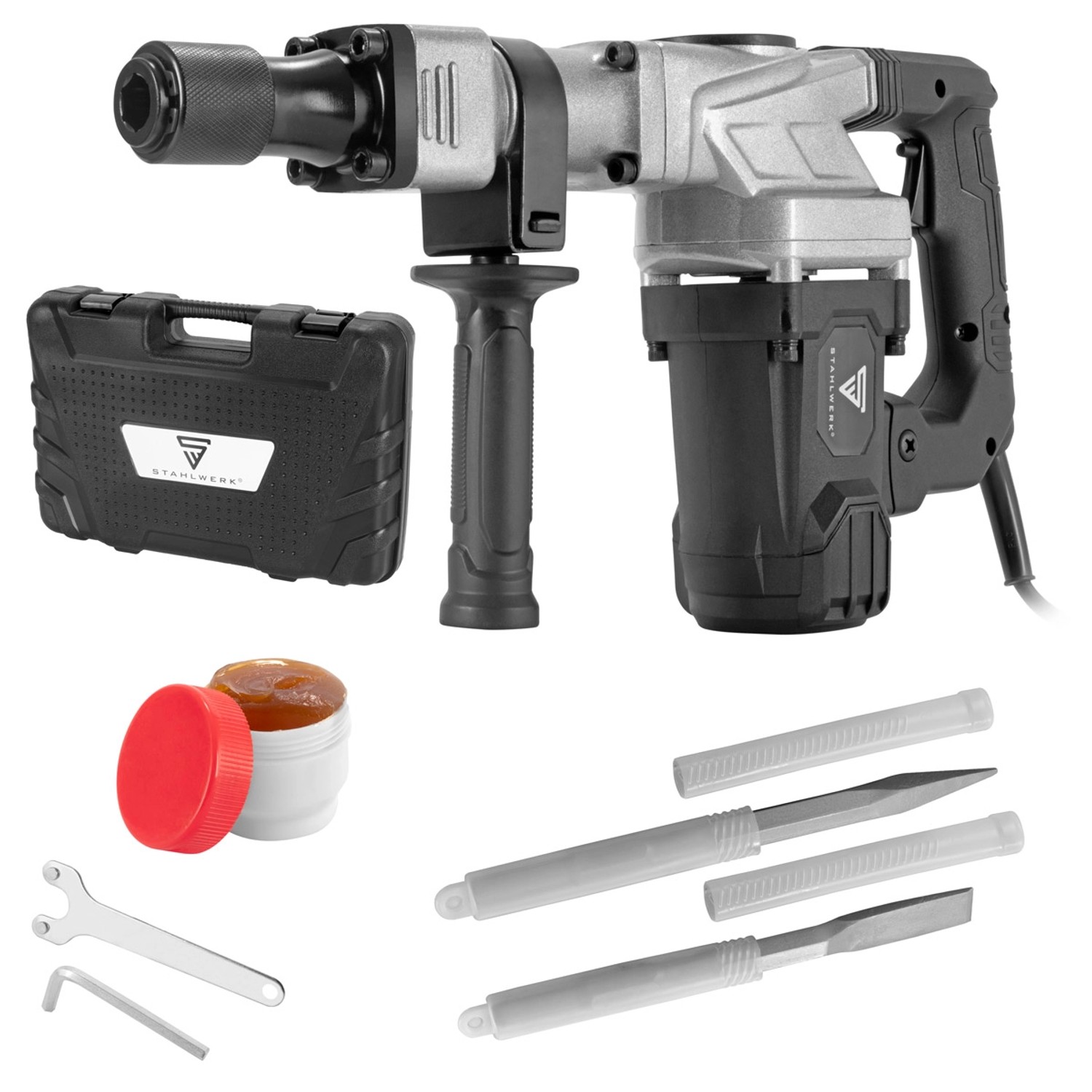 STAHLWERK Abbruchhammer AH 1300 ST Mit 1300 W Leistung 4000 Schläge Pro Min günstig online kaufen