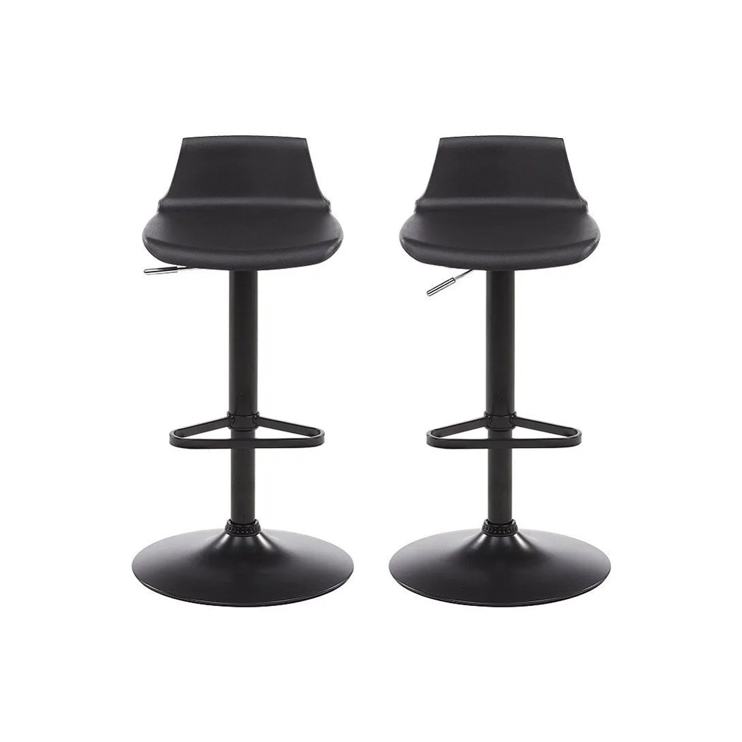 Vente-unique Barhocker Calas Schwarz 45 cm