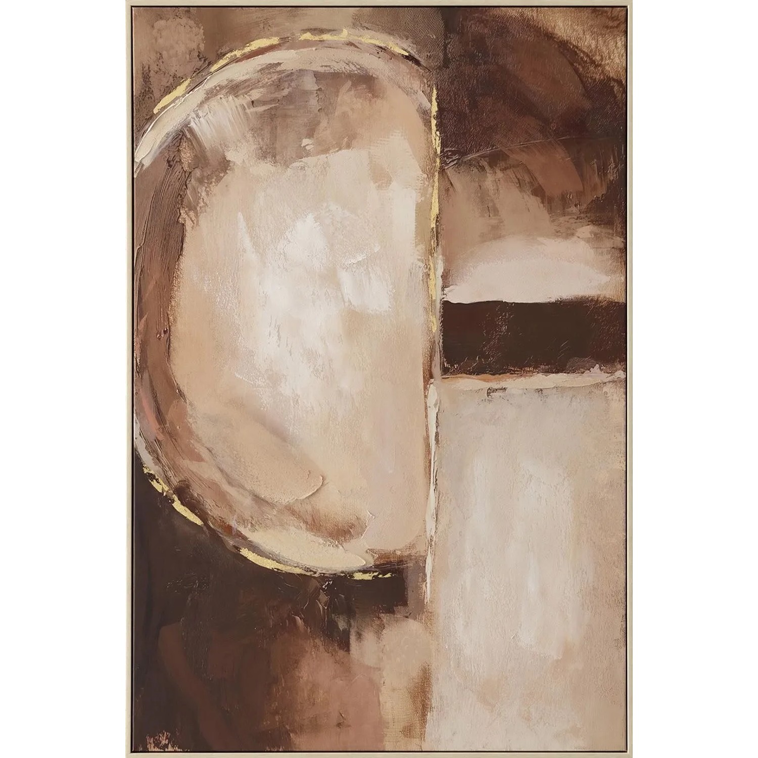 Art Universe Leinwandbild Chocolate  Expressions 80 x 120 cm