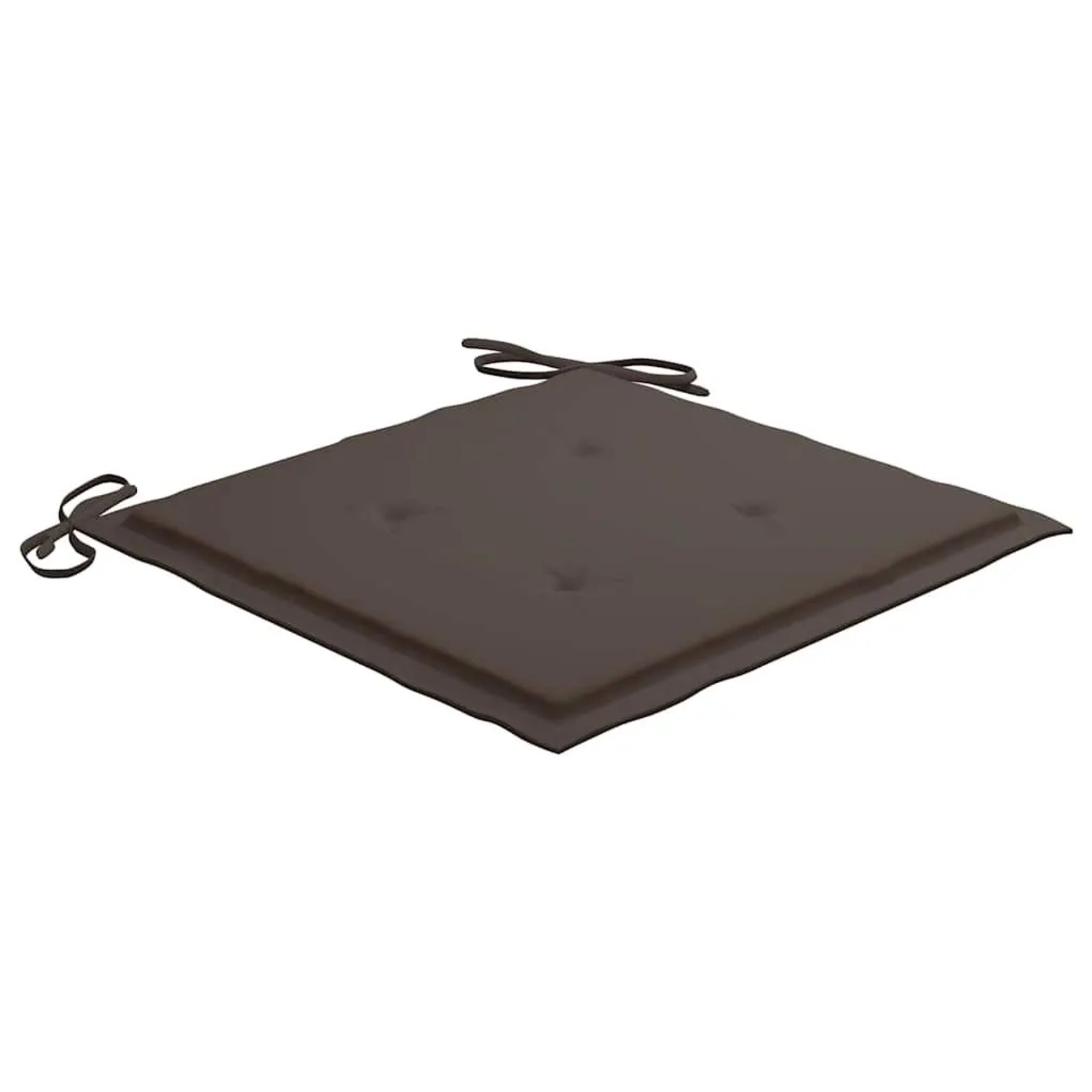 vidaXL Gartenstühle mit Taupe Kissen 2 Stk Massivholz Teak 3062495_7