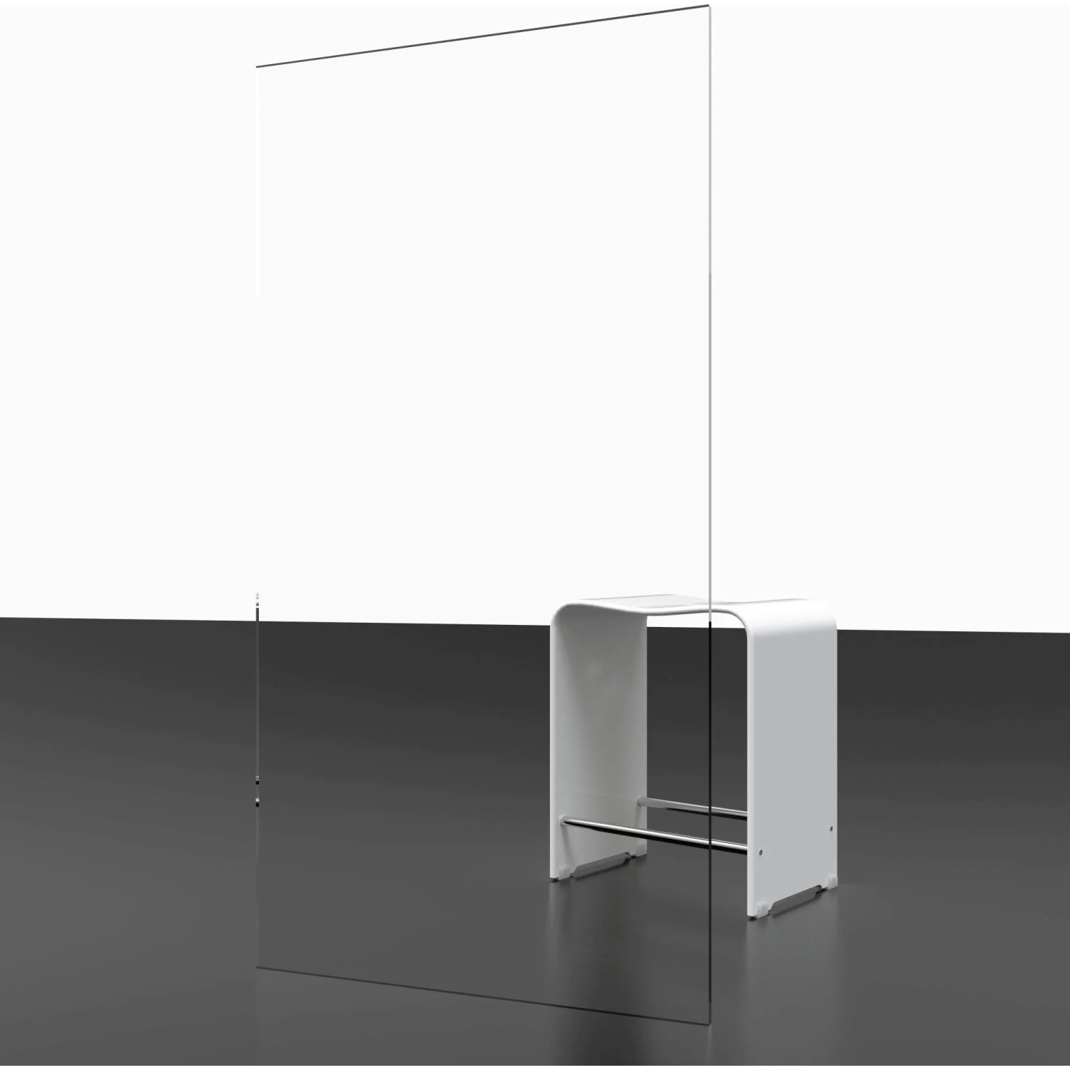 Schulte ExpressPlus Eckeinstieg AlexaStyle2.0, 90x90cm, Alunatur, rahmenlose Duschkabine