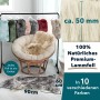KARAT Schaffelle in verschiedenen Farben und Größen, z.B. als Sesselauflage oder Teppich.