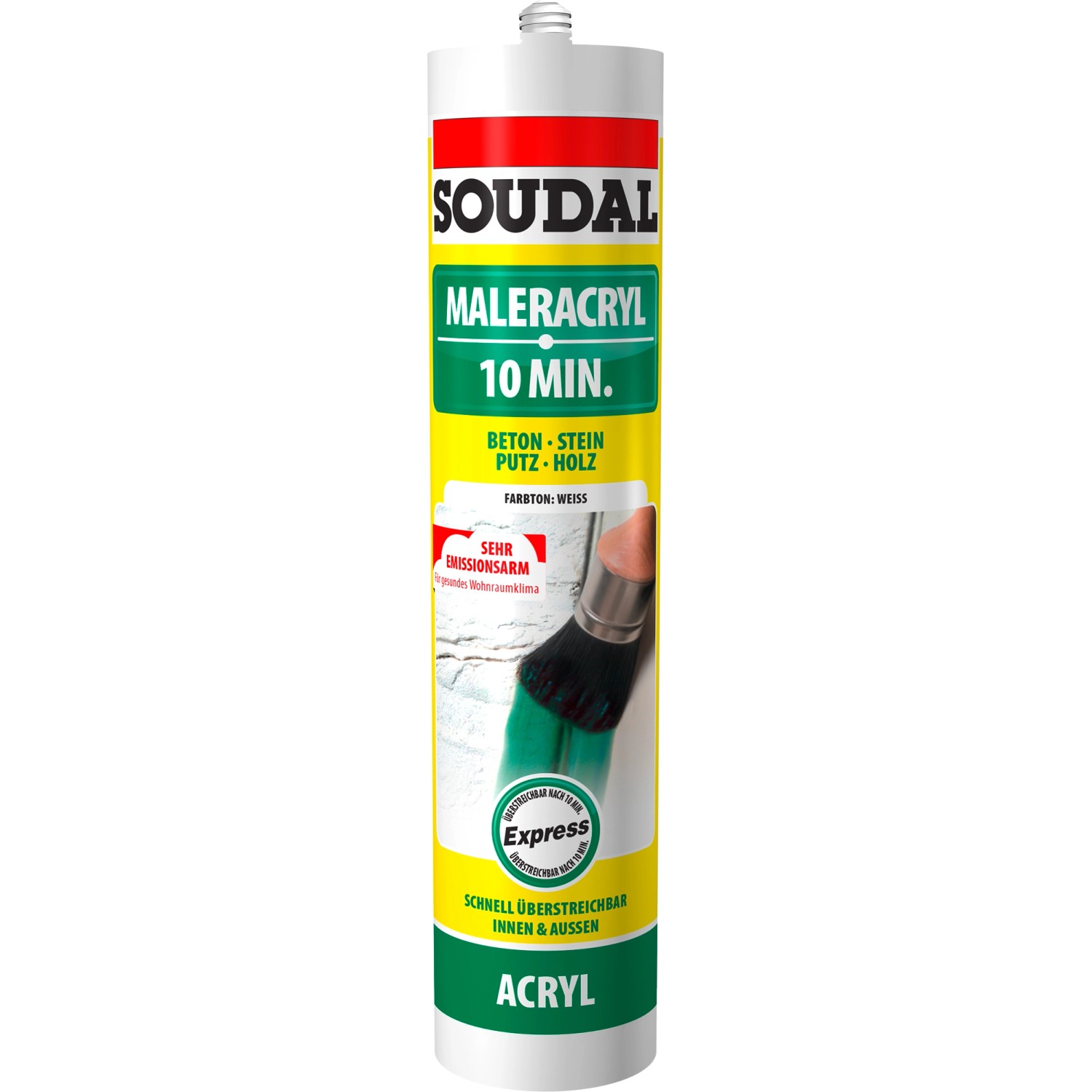 Soudal Maleracryl 10 min-Express Weiß 300 ml