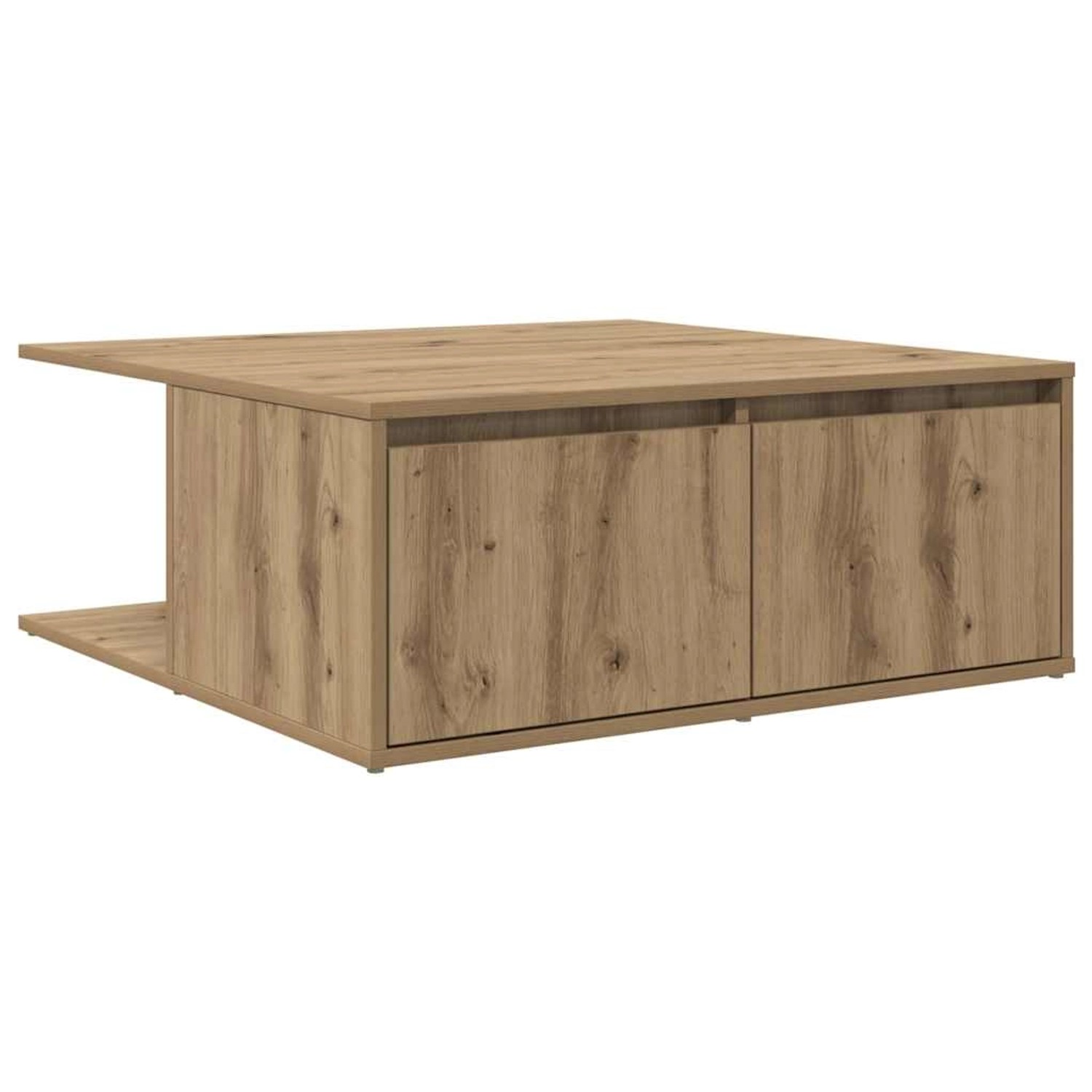 vidaXL Couchtisch Artisan-Eiche 80 x 80 x 31 cm Holzwerkstoff 875487 günstig online kaufen