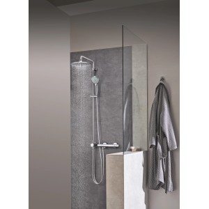 Grohe Euphoria 260 Duschsystem mit Kopf- und Handbrause, Chrom-Finish. Komplettes Brauseset für die Dusche.