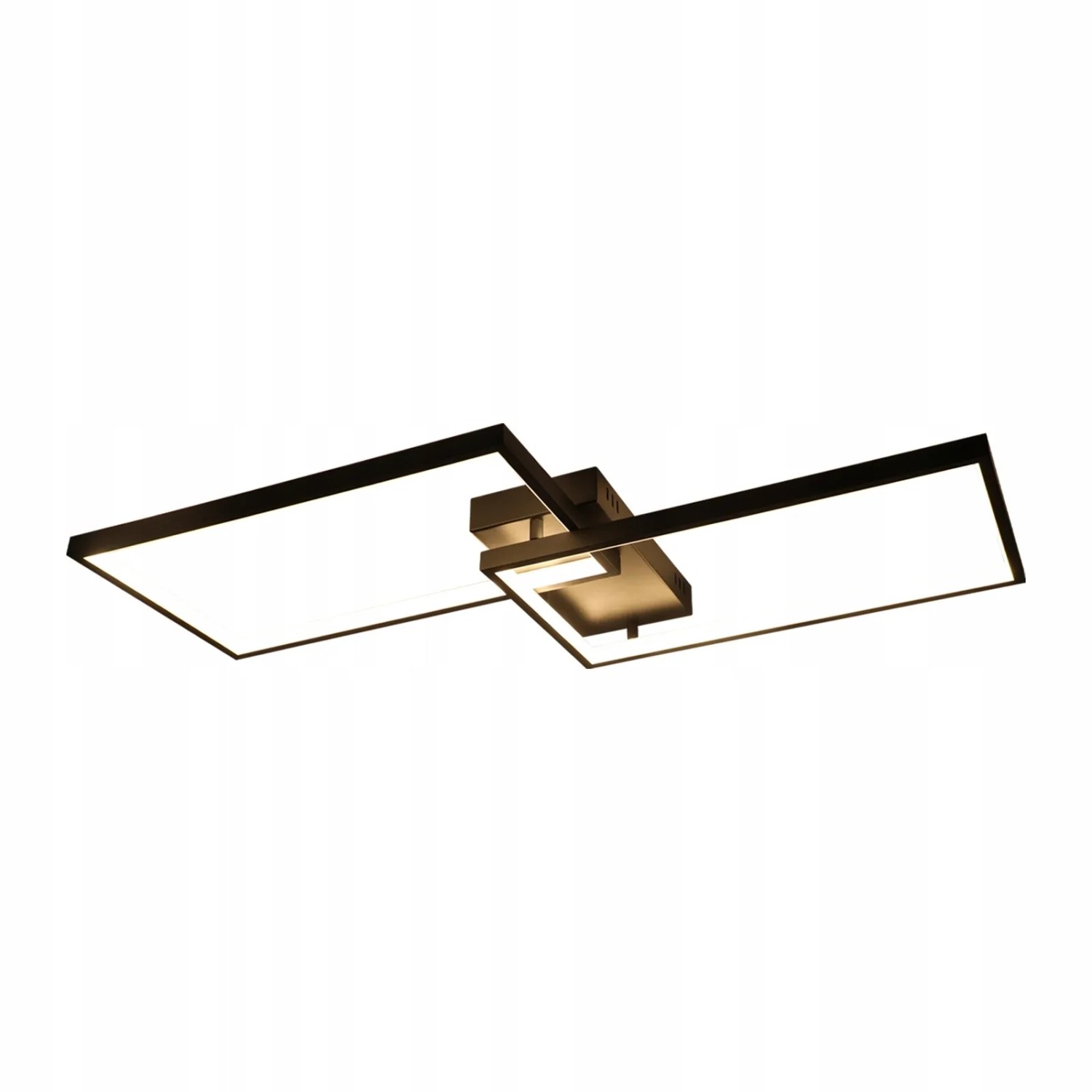 NETTLIFE LED Deckenleuchte aus Metall L60cmSchwarz-3