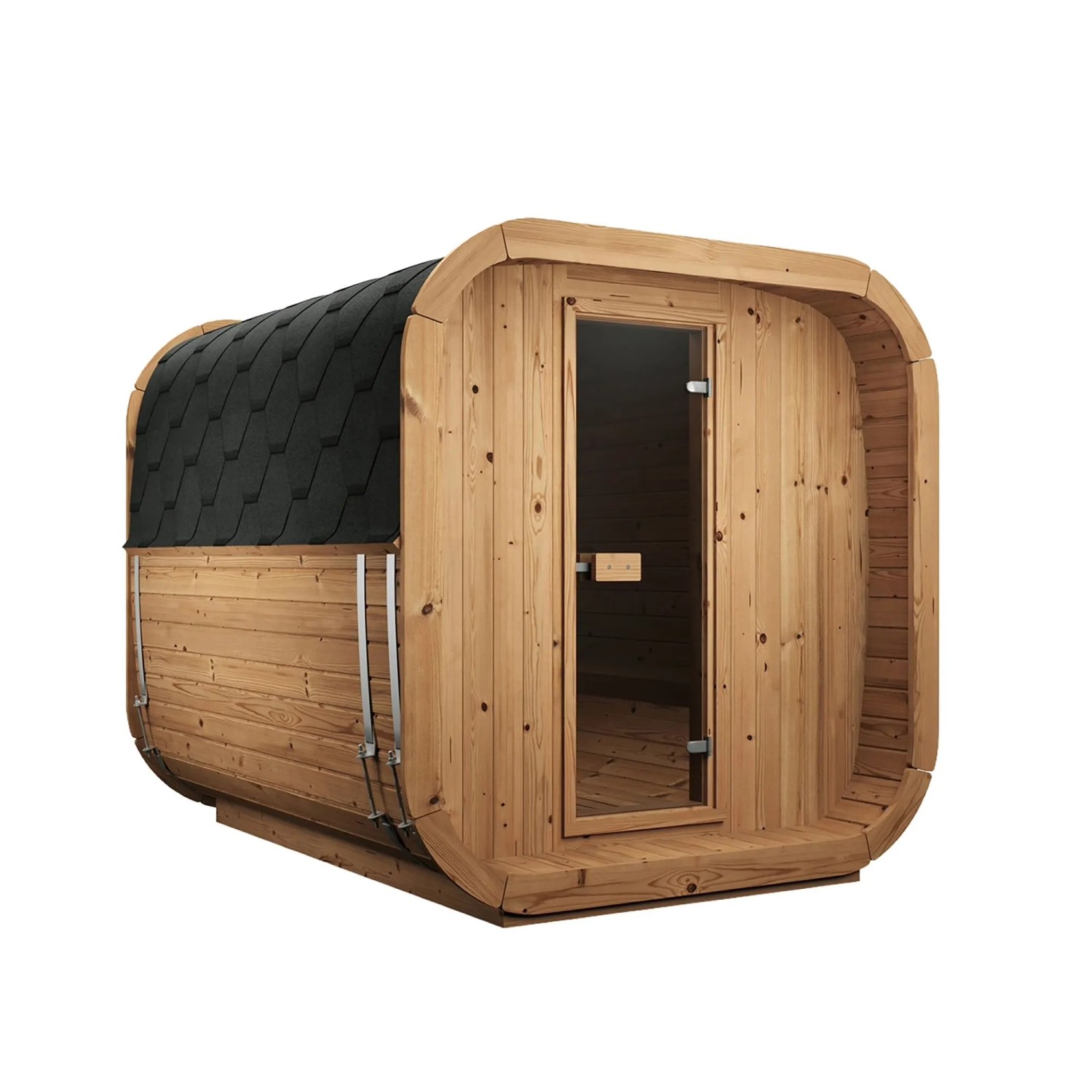 Weka Saunahaus Laadi 3 Thermoholz 28/42 mm ohne Ofen günstig online kaufen