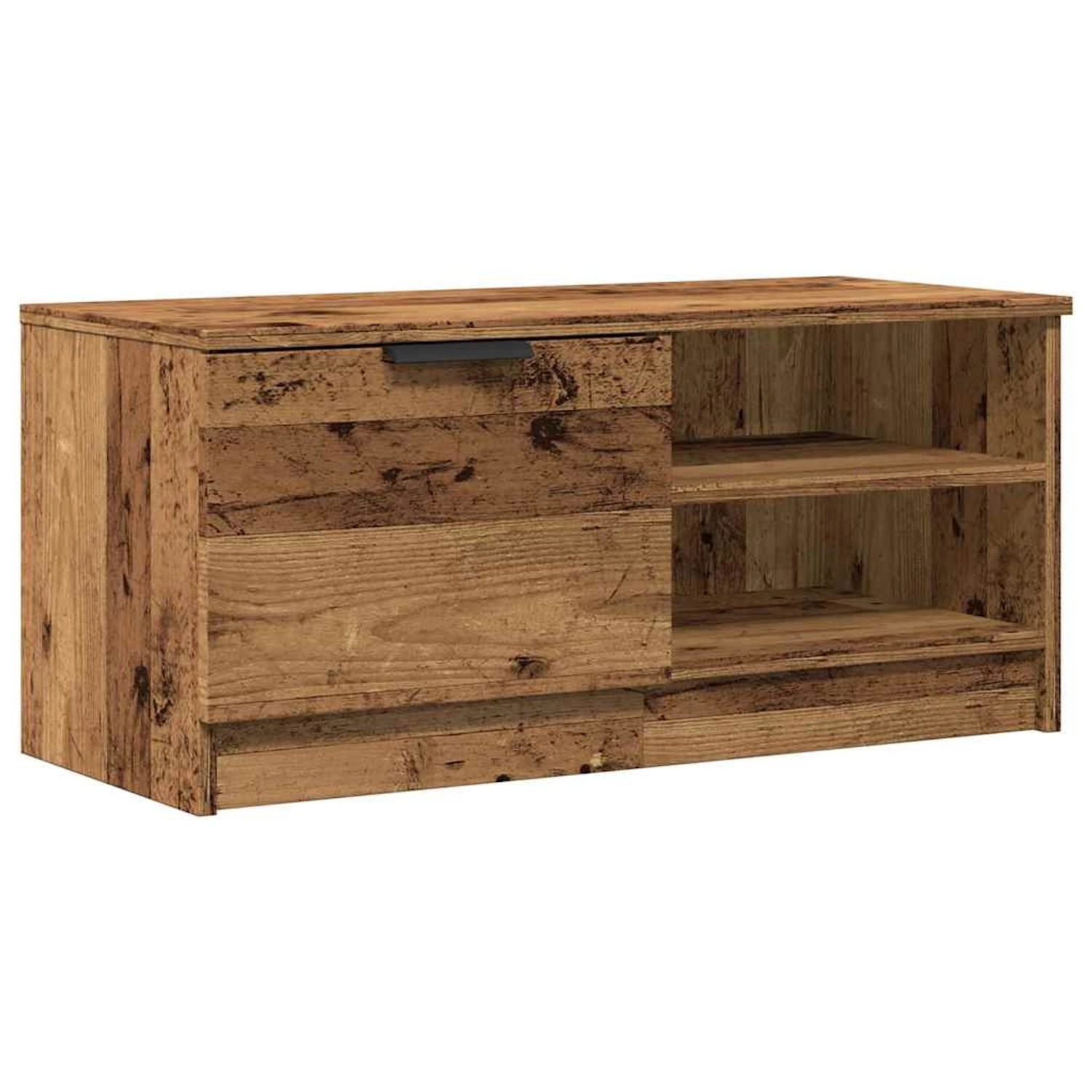 vidaXL TV-Schrank Altholz-Optik 80x35x36,5 cm Holzwerkstoff 856854 günstig online kaufen
