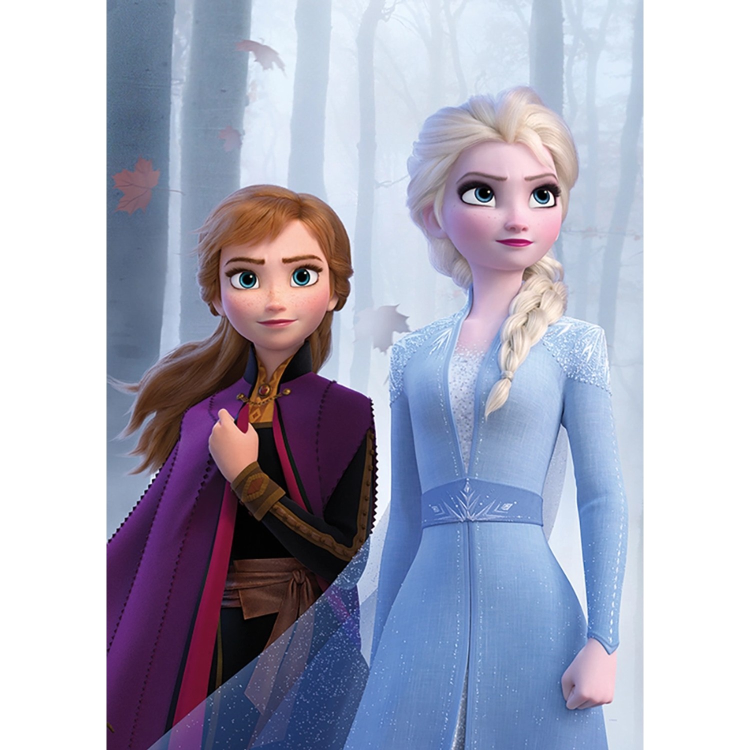 Komar Poster "Frozen Sisters in the Wood", Disney, (1 St.), Kinderzimmer, S günstig online kaufen